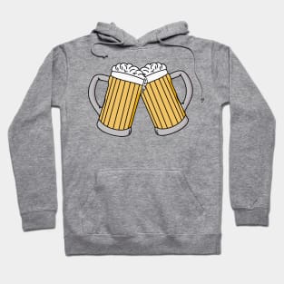 Beers toasting Hoodie